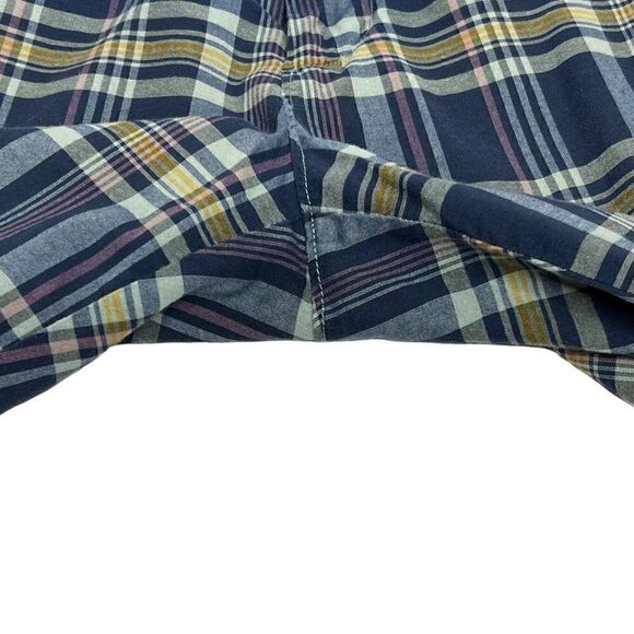 J. Crew Factory blue plaid shorts size 32 - Picture 10 of 15